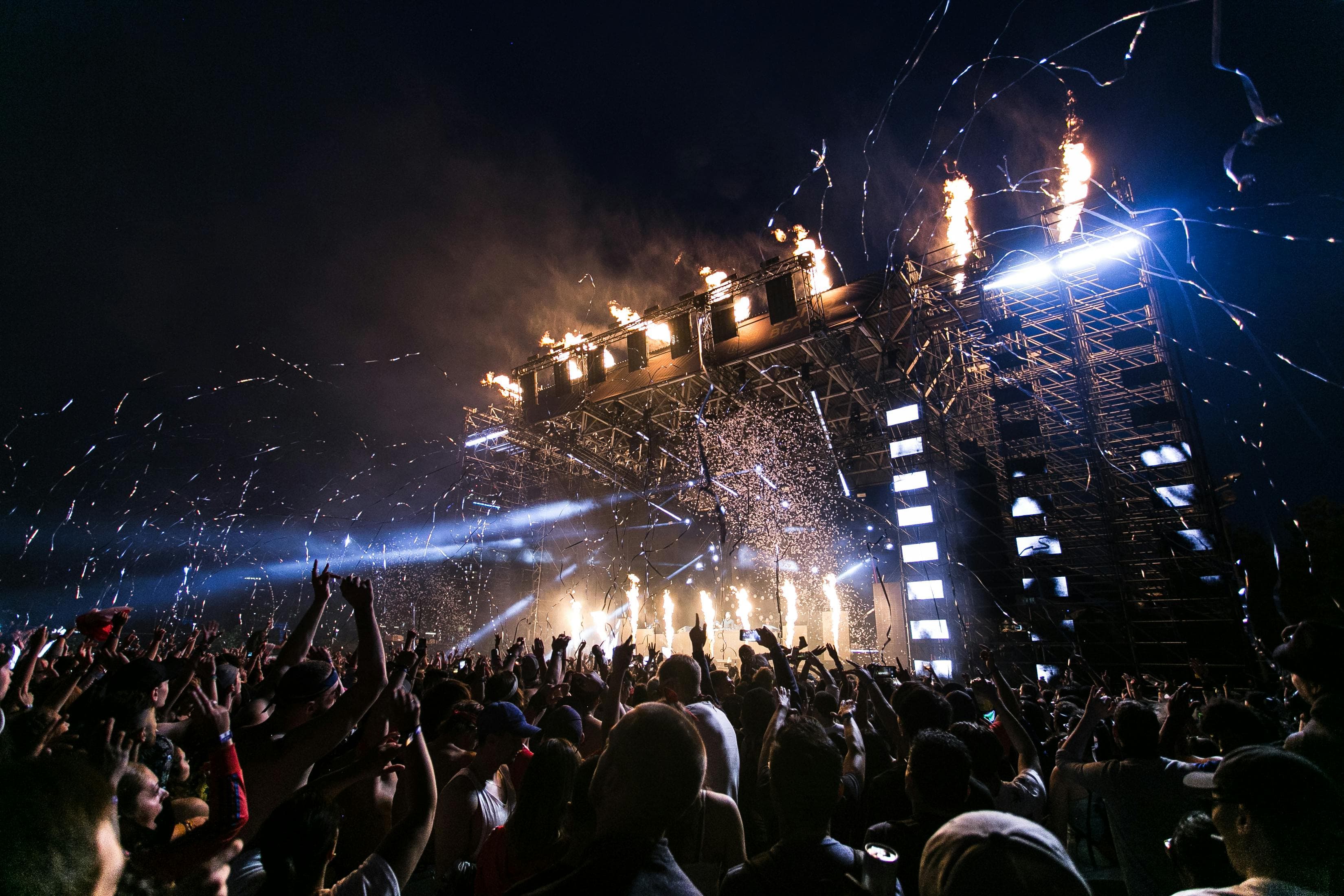 Concert production - live music event