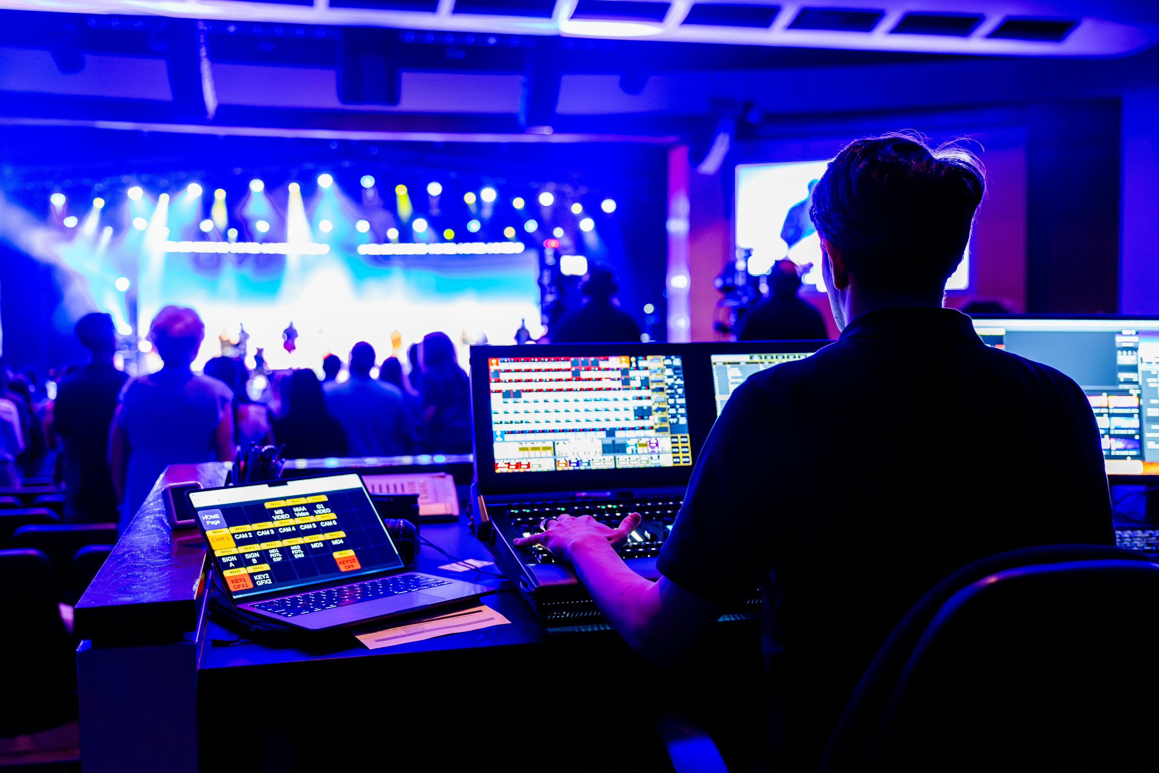 Music event production